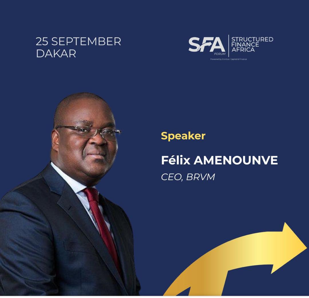 Structured Finance Africa 2025 : le Dr Félix Edoh Kossi Amenounvé attendu à Dakar