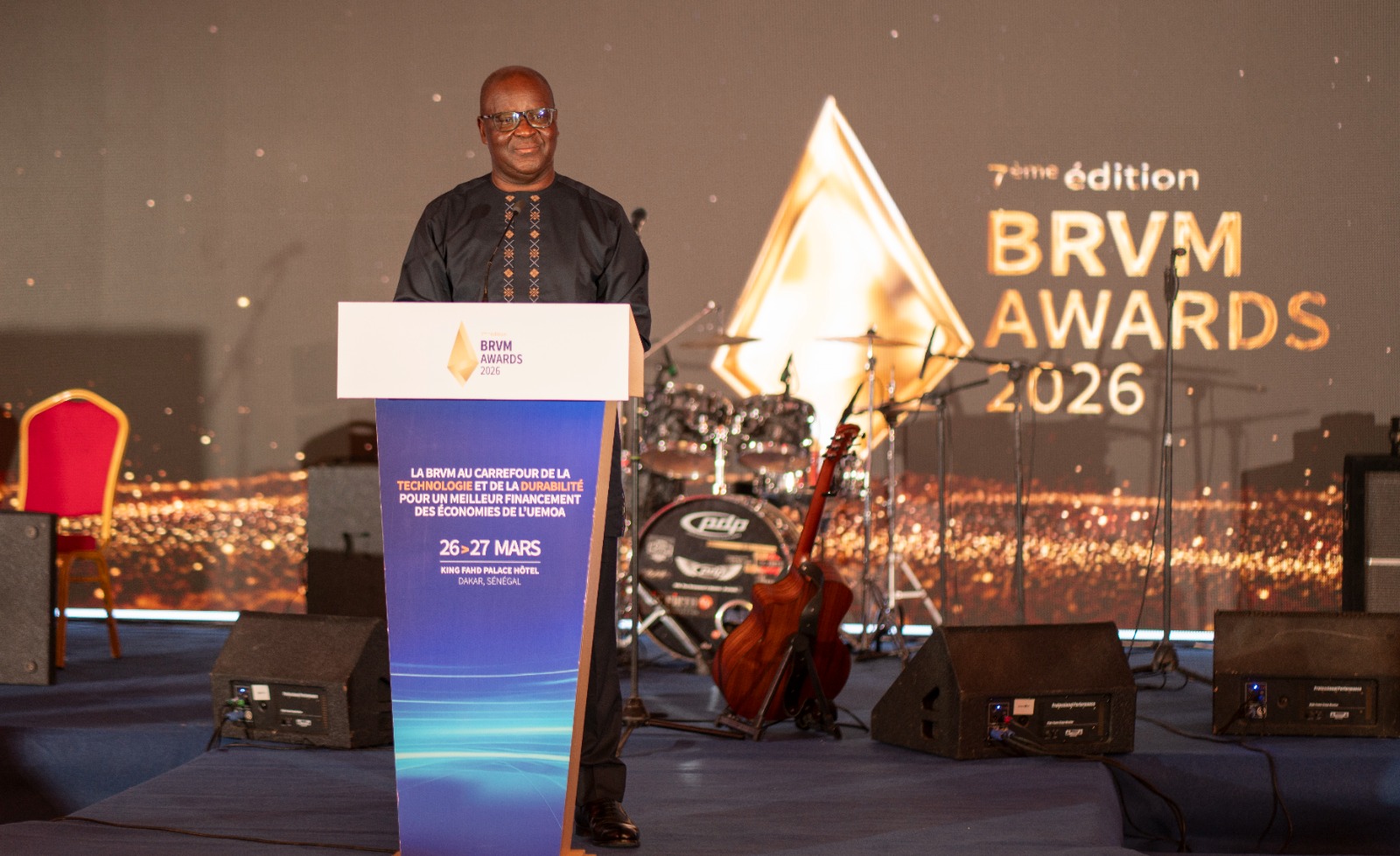 Annonce des lauréats de la 7ème édition des BRVM Awards Dakar, le 27 mars 2026
